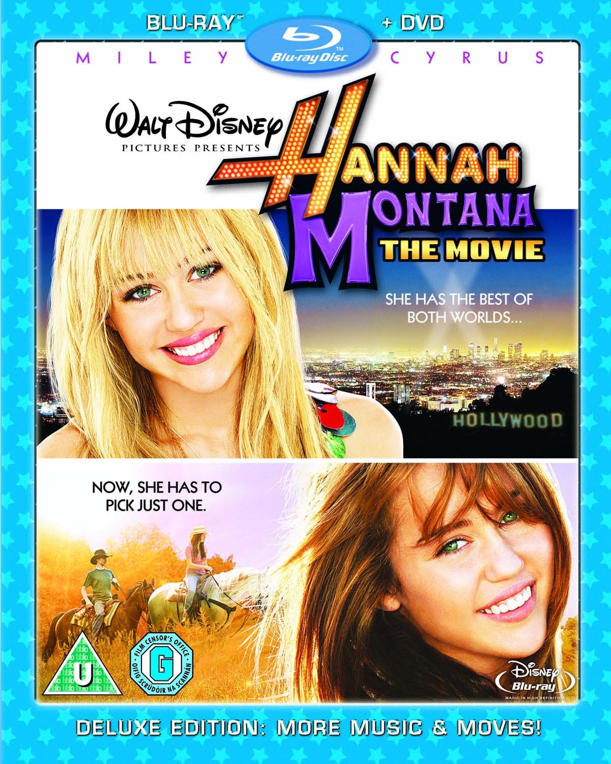 Hannah Montana The Movie Bd Combi Ret