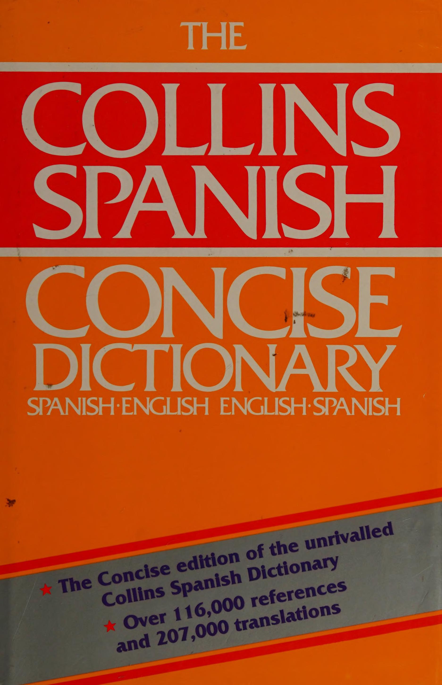 Collins Concise Spanish Dictionary