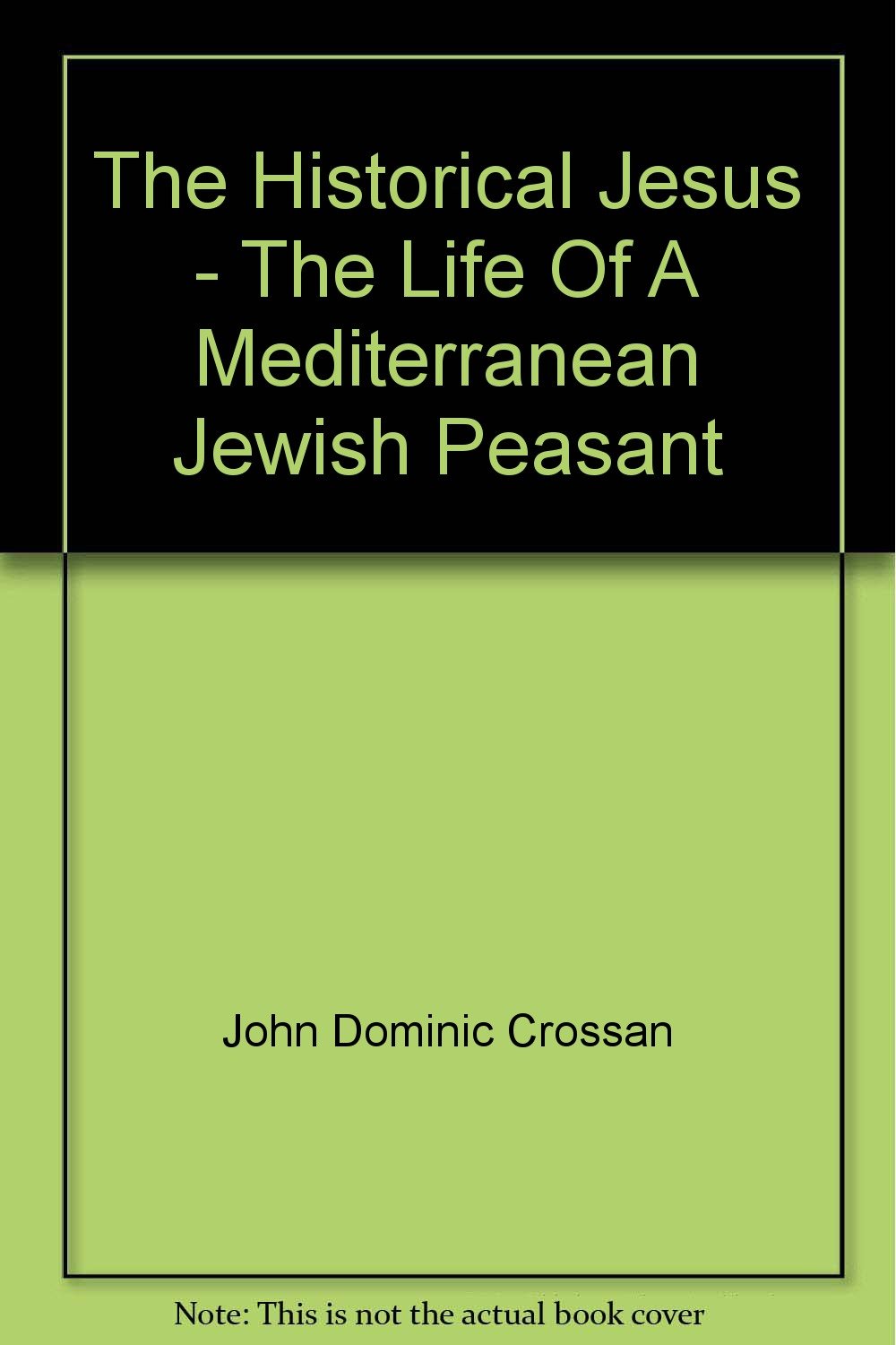 The Historical Jesus: The Life of a Mediterranean Jewish Peasant