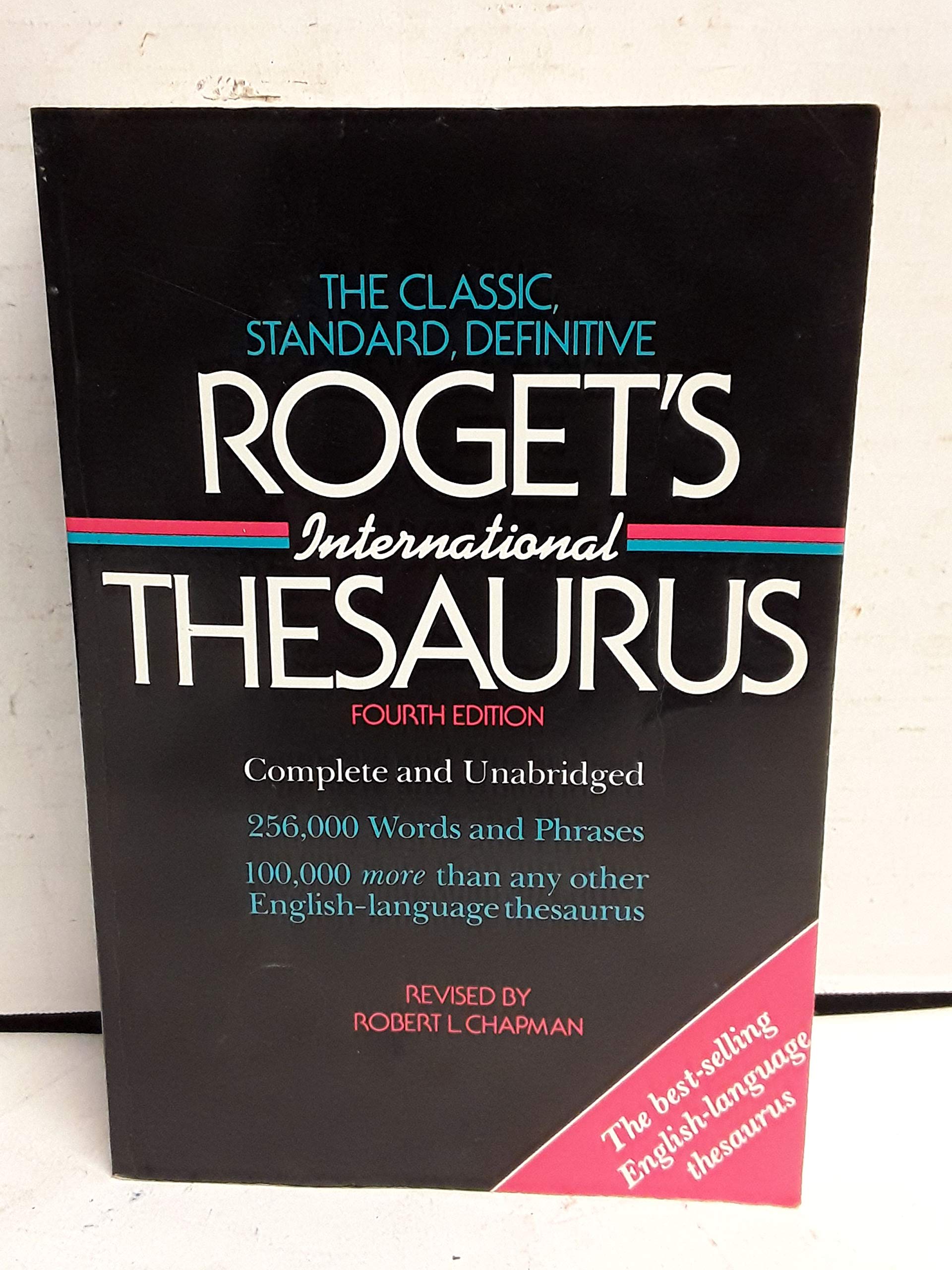 Roget's International Thesaurus