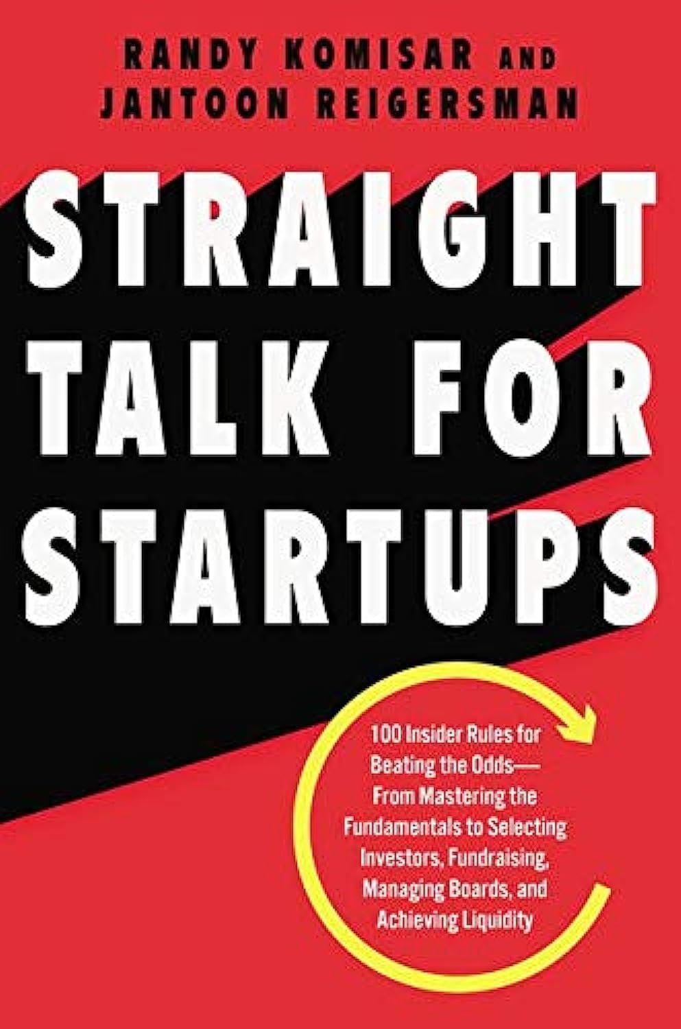 Straight Talk for Startups: 100 Insider Rules for Beating The Odds--from Mastering The Fundamentals to Selecting Investors, Fundraising, Managing Boards, And Achieving Liquidity