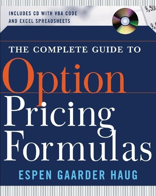 The Complete Guide to Option Pricing Formulas