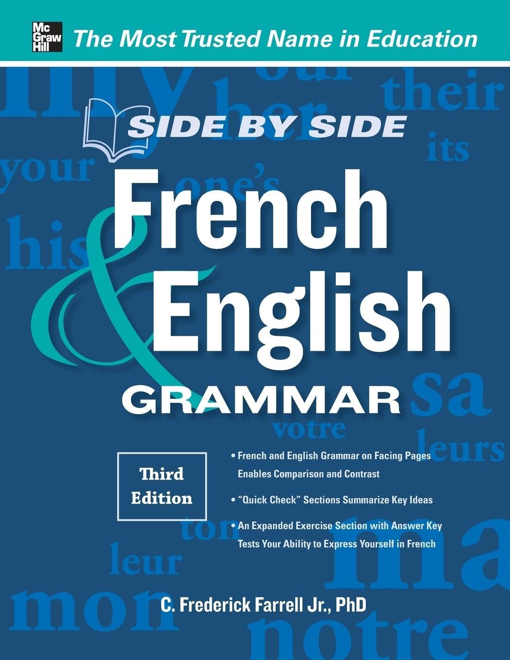 Side-by-side French And English Grammar, 3rd Edition