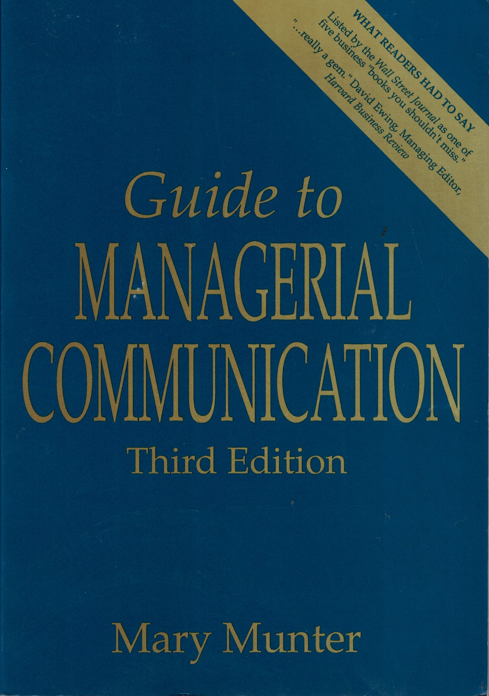 Guide to Managerial Communication