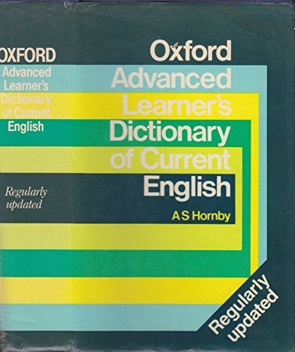 Oxford Advanced Learner's Dictionary of Current English