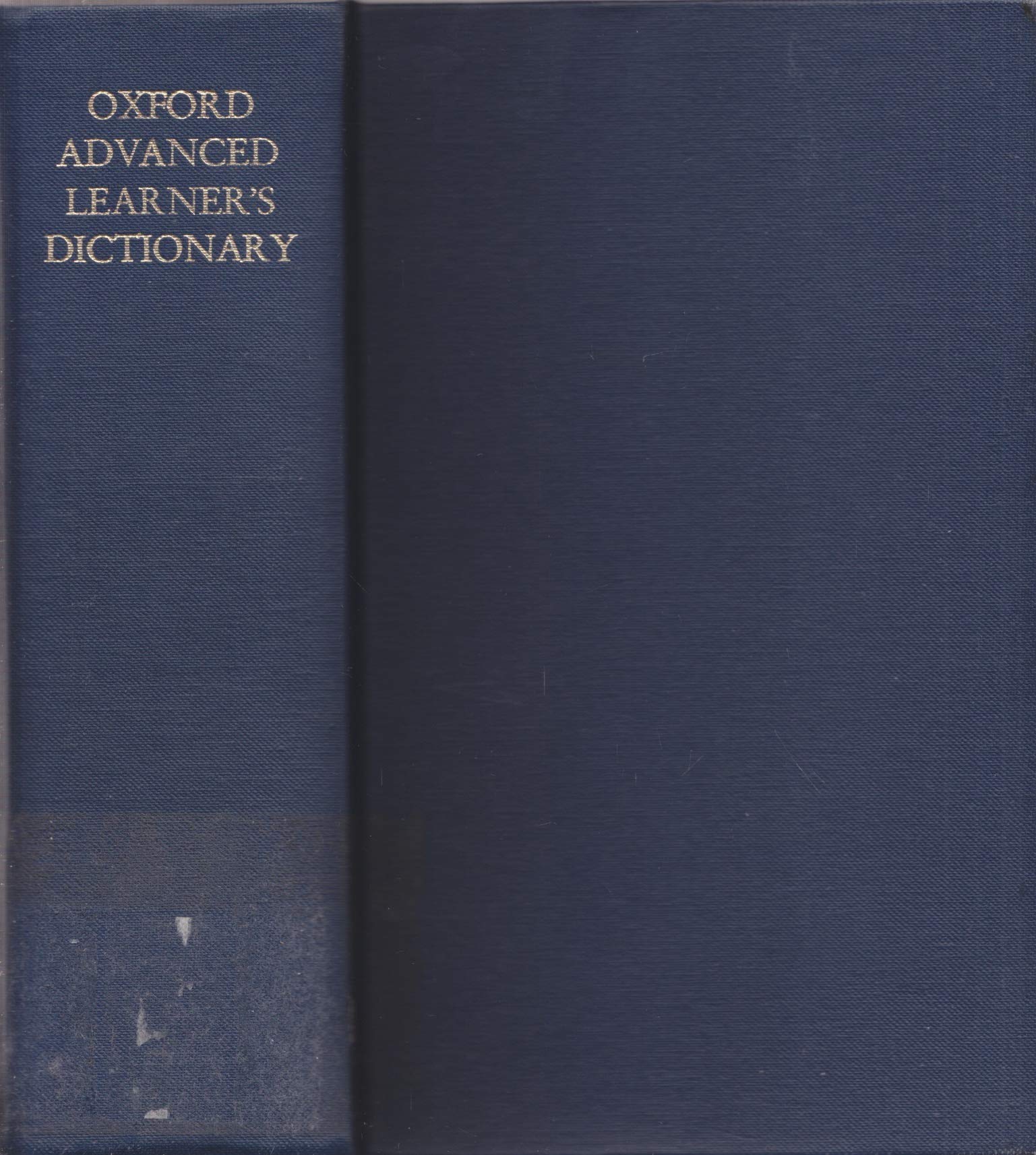 Oxford Advanced Learner's Dictionary of Current English