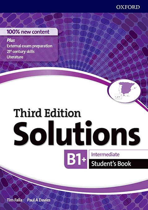 Solutions Intermediate. Student's Book 3rd Edition - 9780194523653