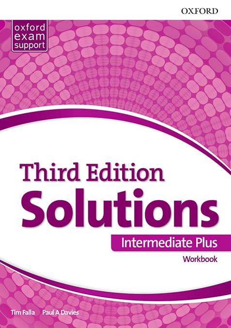 Solutions Intermediate Plus. Workbook 3ªed