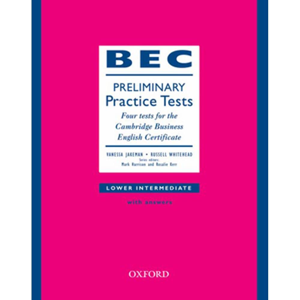 BEC Preliminary Practice Tests
