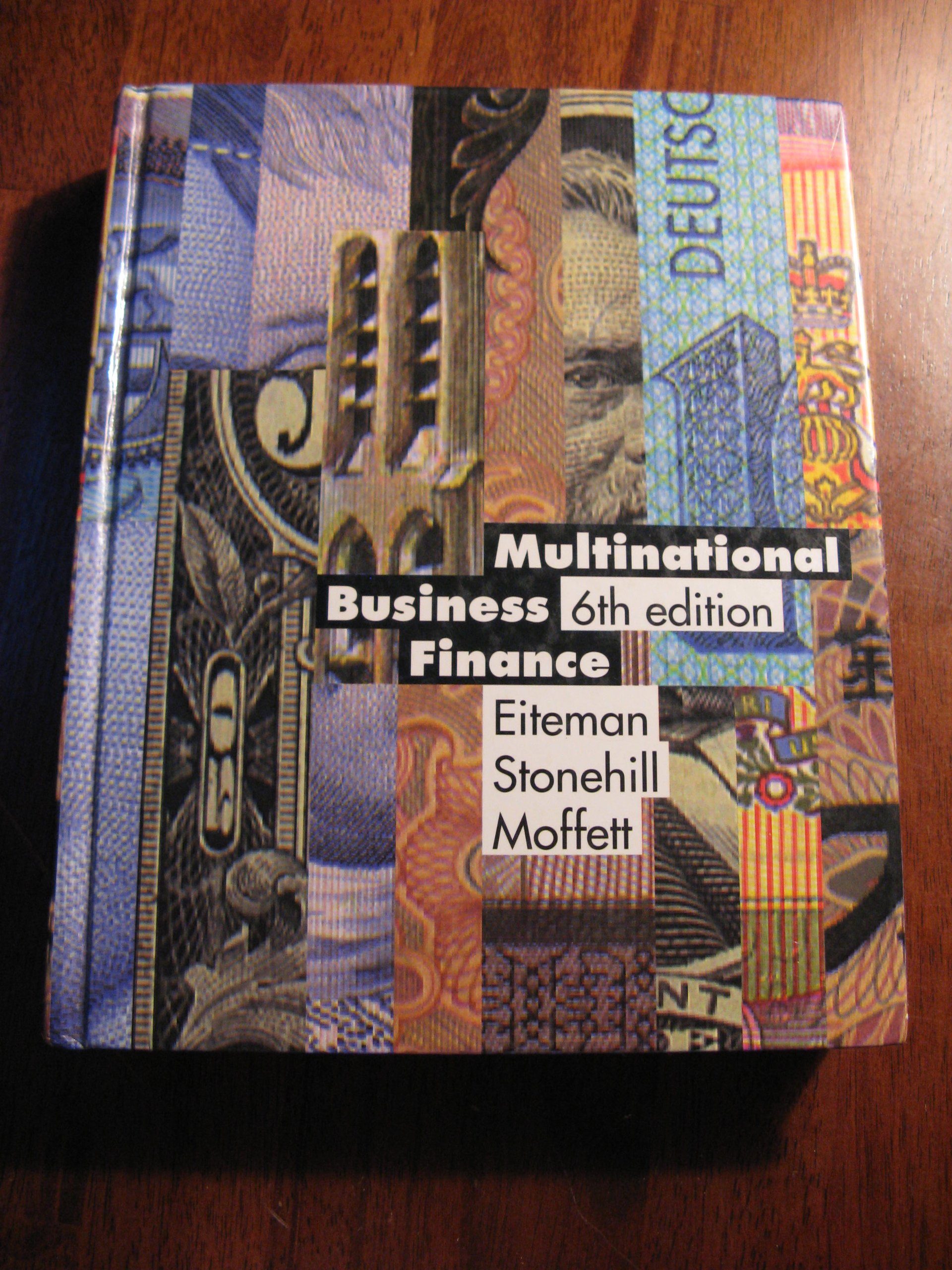 Multinational Business Finance