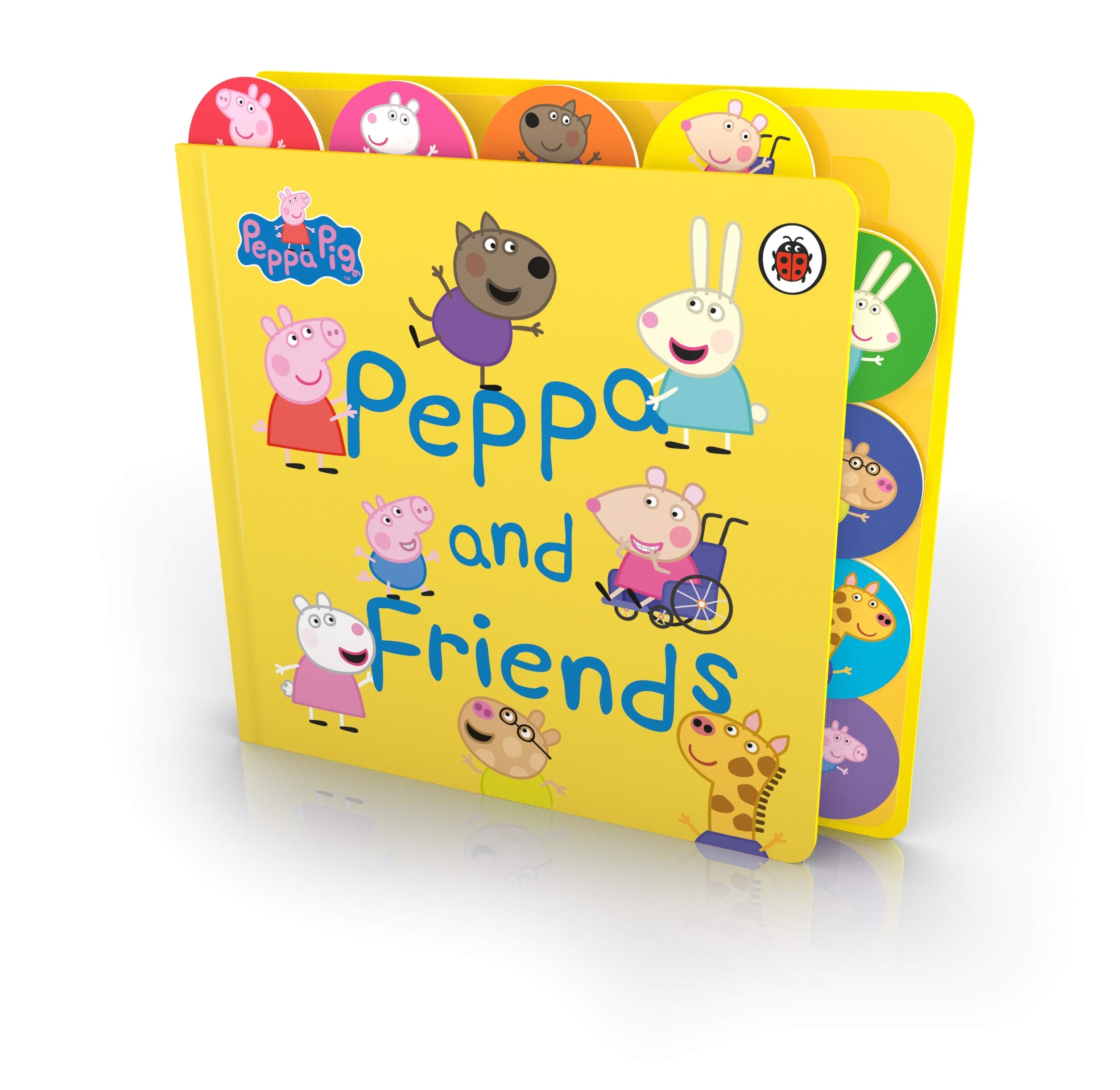 Peppa Pig: Peppa And Friends : Tabbed Board Book