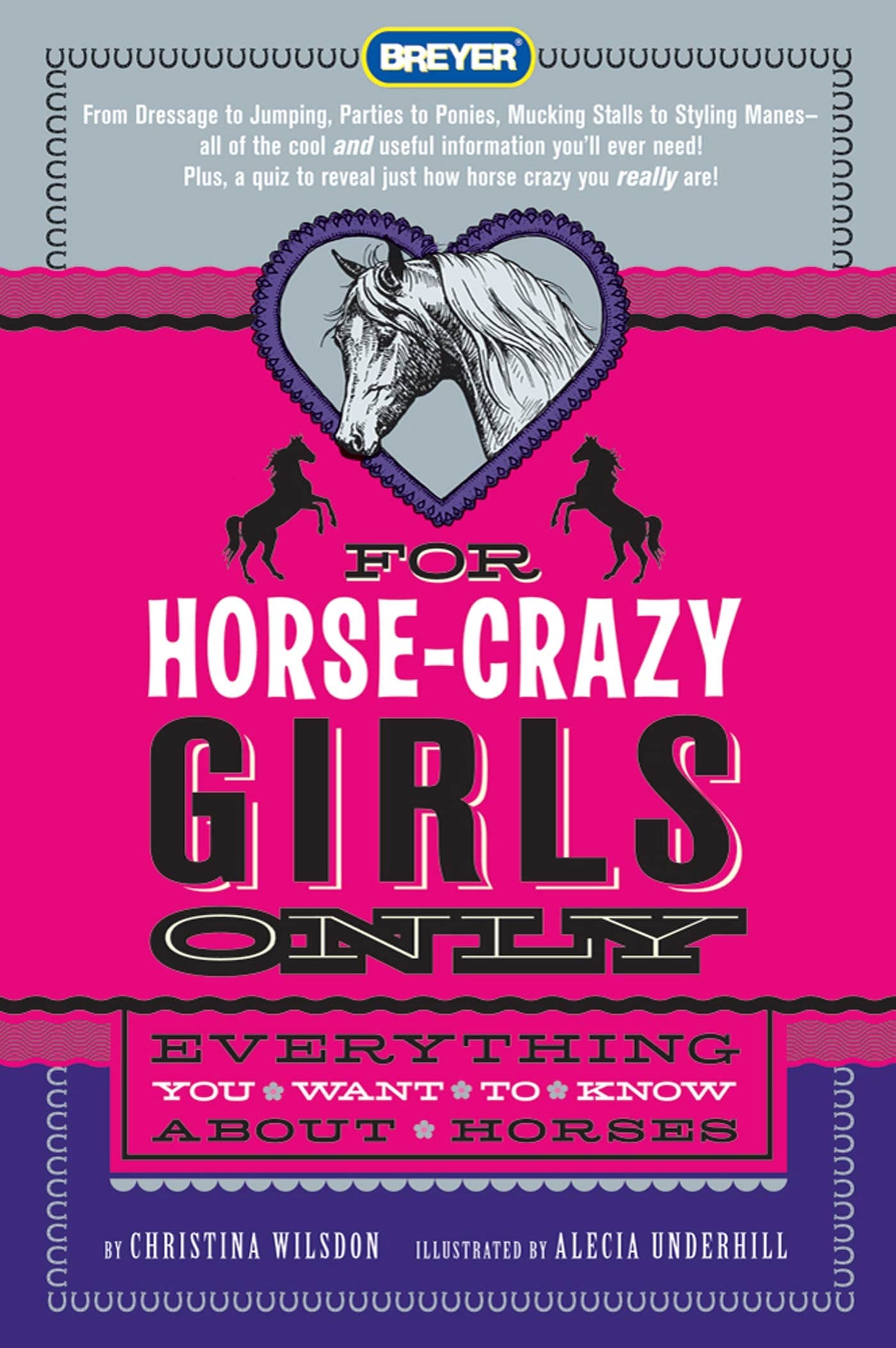 For Horse-crazy Girls Only: Everything You Want to Know about Horses