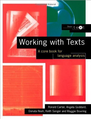 Working with Texts: a Core Introduction to Language Analysis