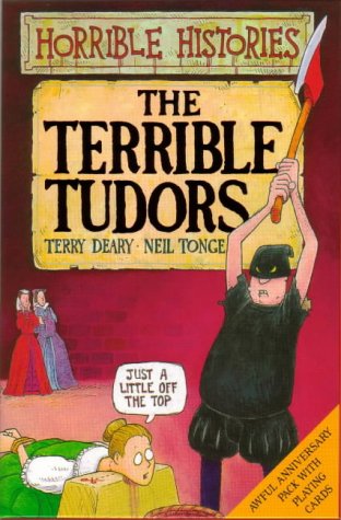 Terrible Tudors Book And Playing Cards Pack