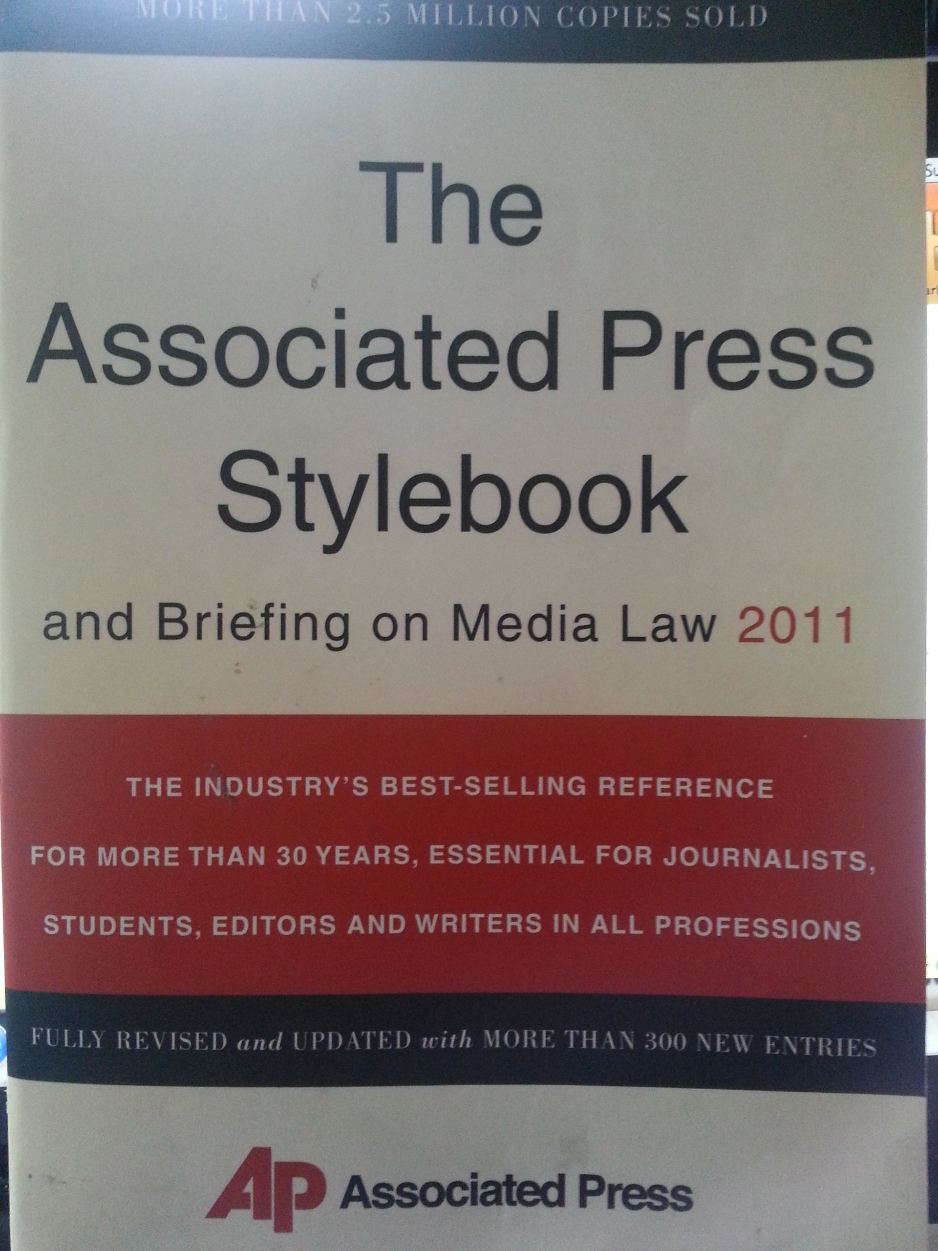 Associated Press Stylebook and Briefing on Media Law