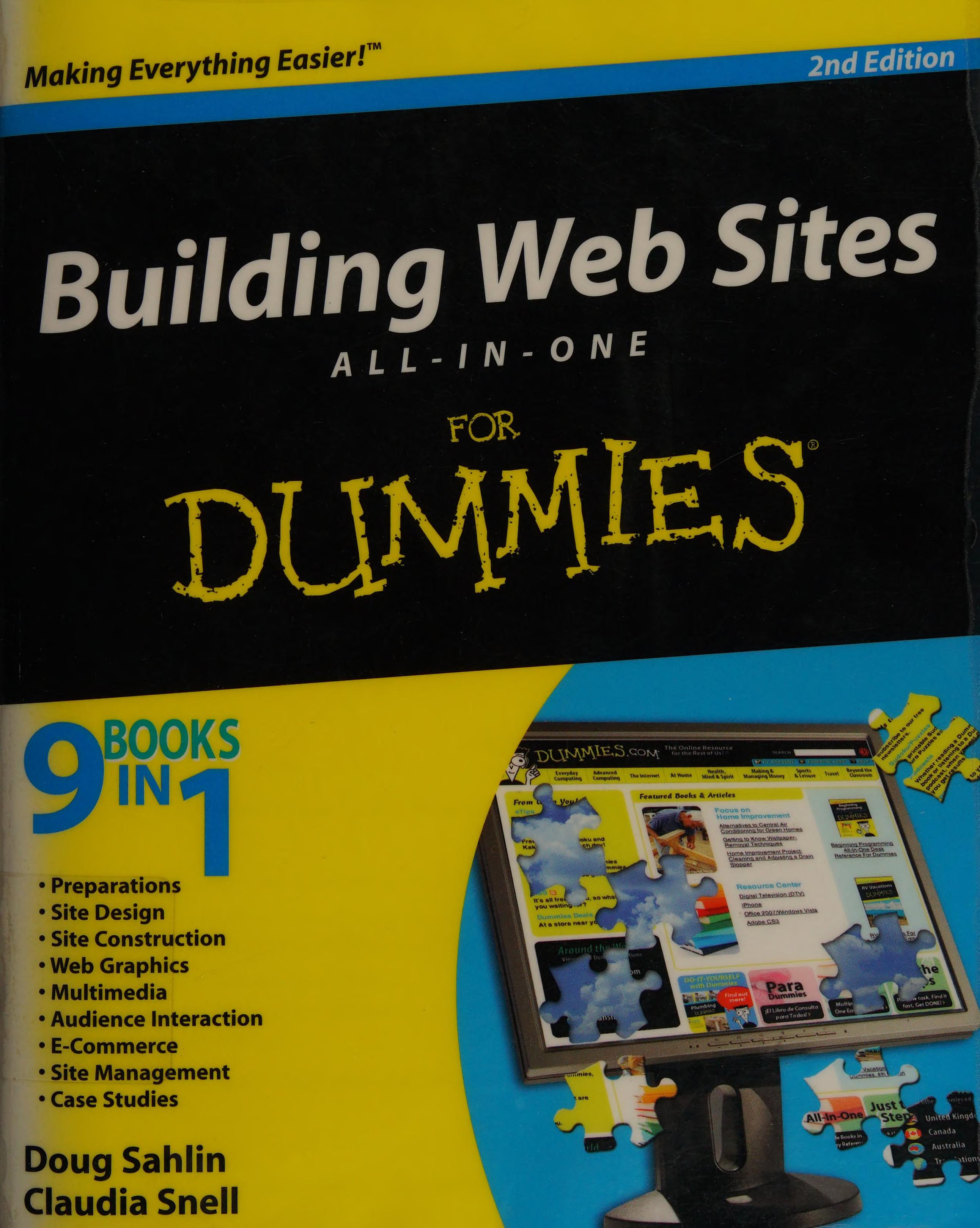 Building Web Sites All-in-One For Dummies