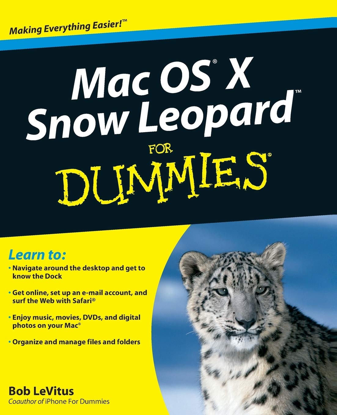 Mac Os X Snow Leopard for Dummies