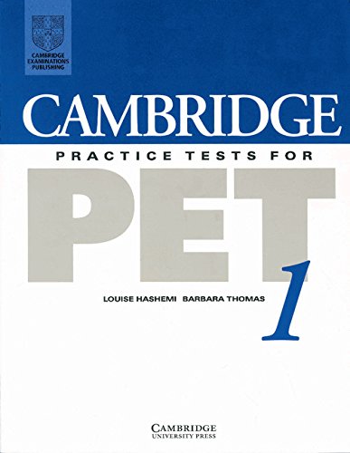Cambridge Practice Tests for PET 1 Student's book