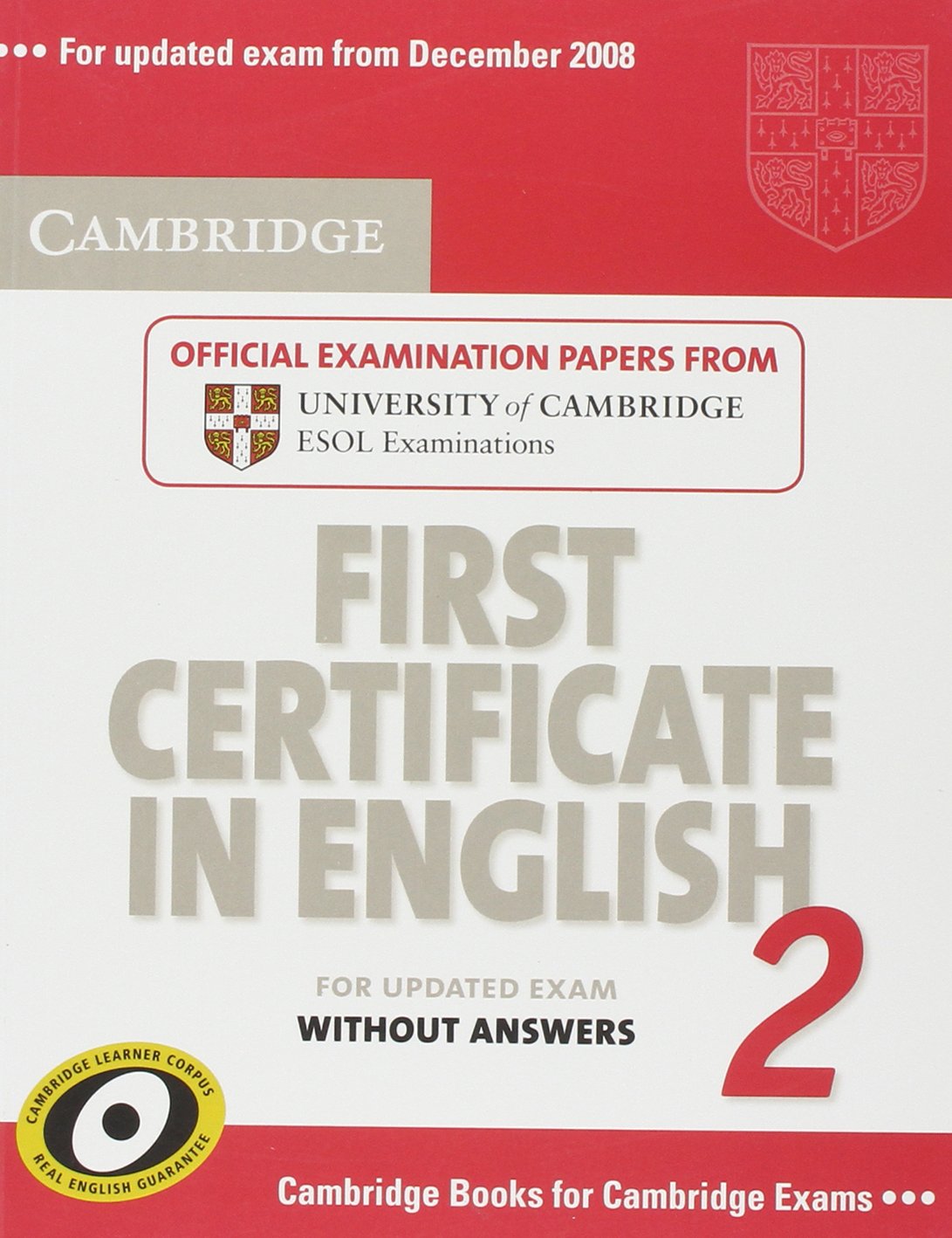 Cambridge First Certificate in English 2