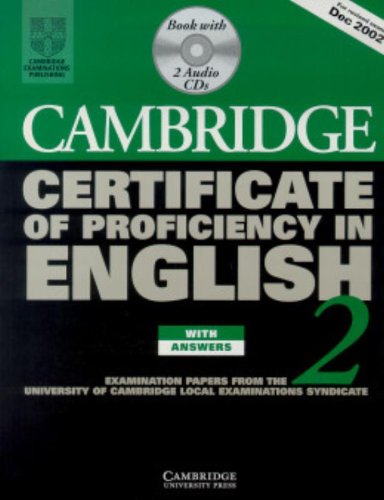 Cambridge Certificate of Proficiency in English 2 Self-study Pack