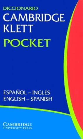 Diccionario Cambridge Klett Pocket Español-Inglés/English-Spanish Flexicover