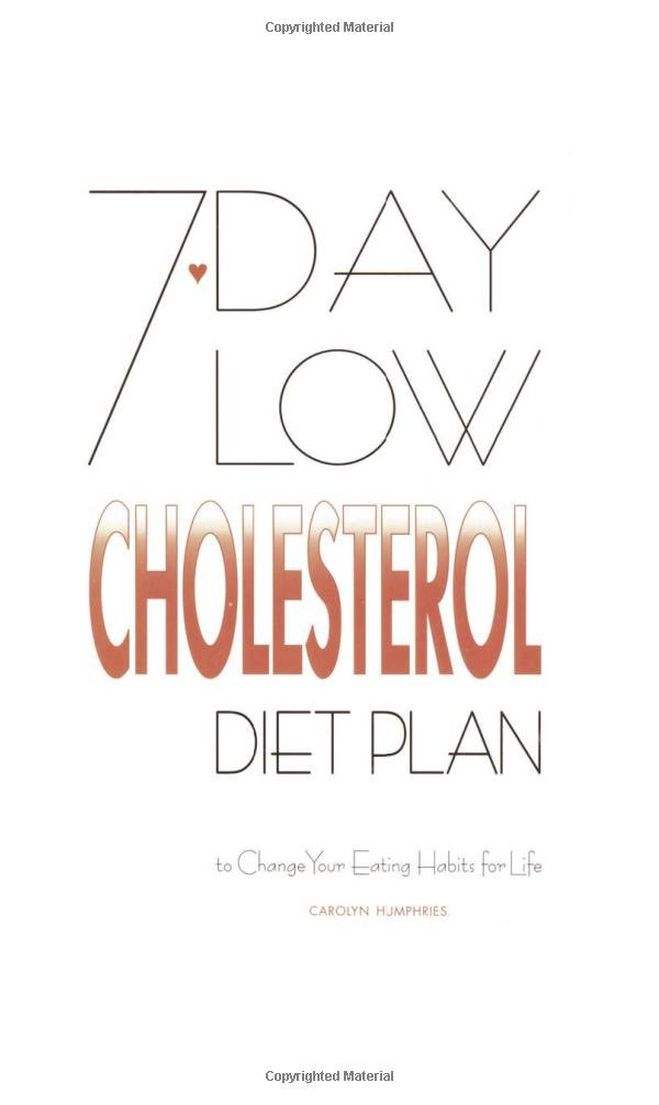 7-Day Low Cholesterol Diet Plan