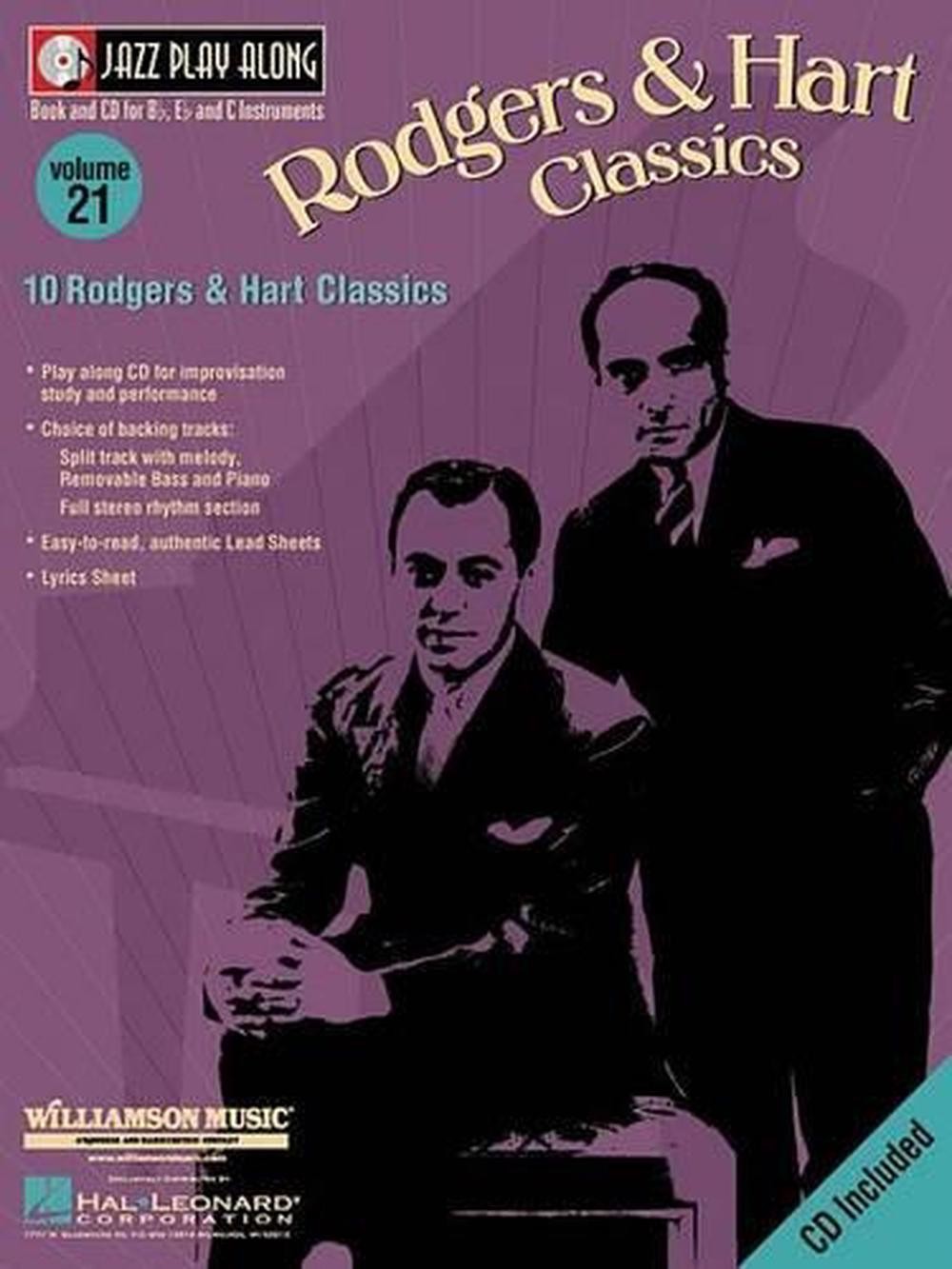 Rodgers & Hart Classics: Jazz Play-Along Volume 21