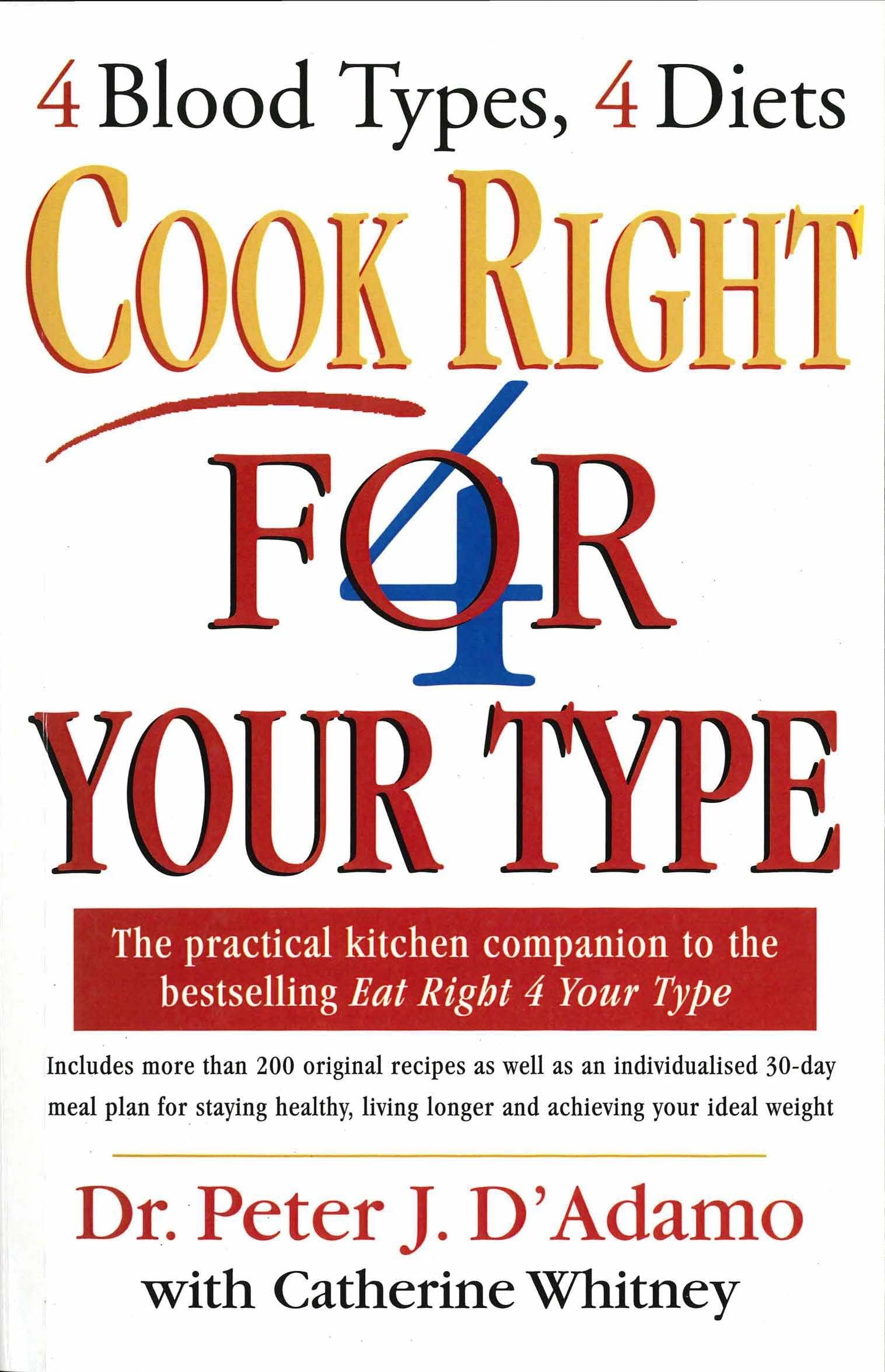 Cook Right 4 Your Type