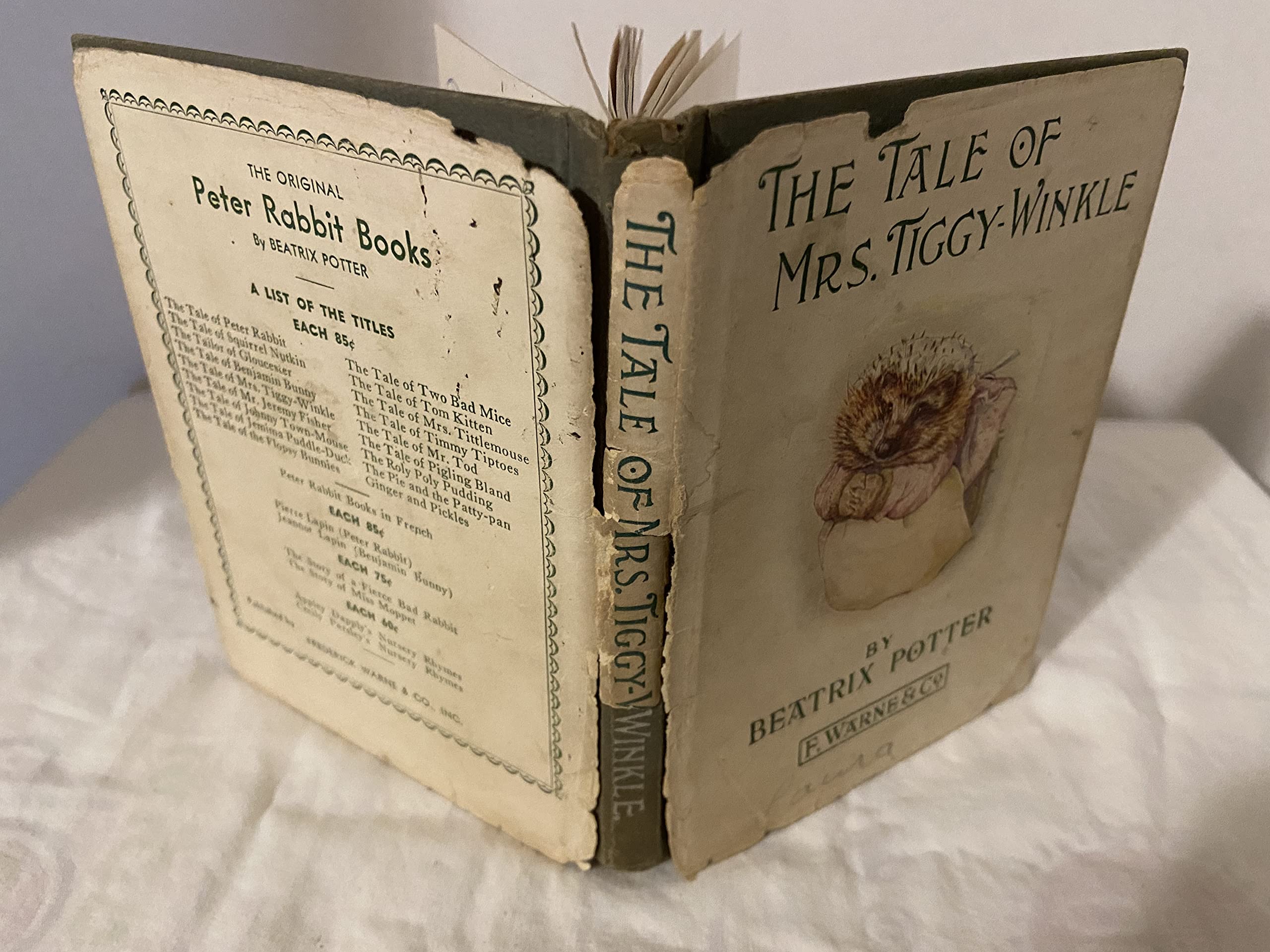 The Tale of Mrs. Tiggy-winkle