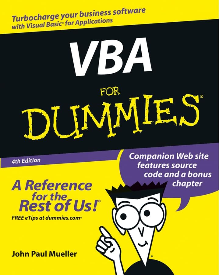 Vba for Dummiesâ®