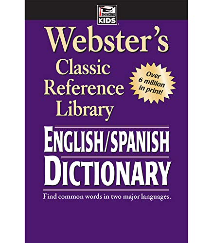 Webster's English Spanish Dictionary