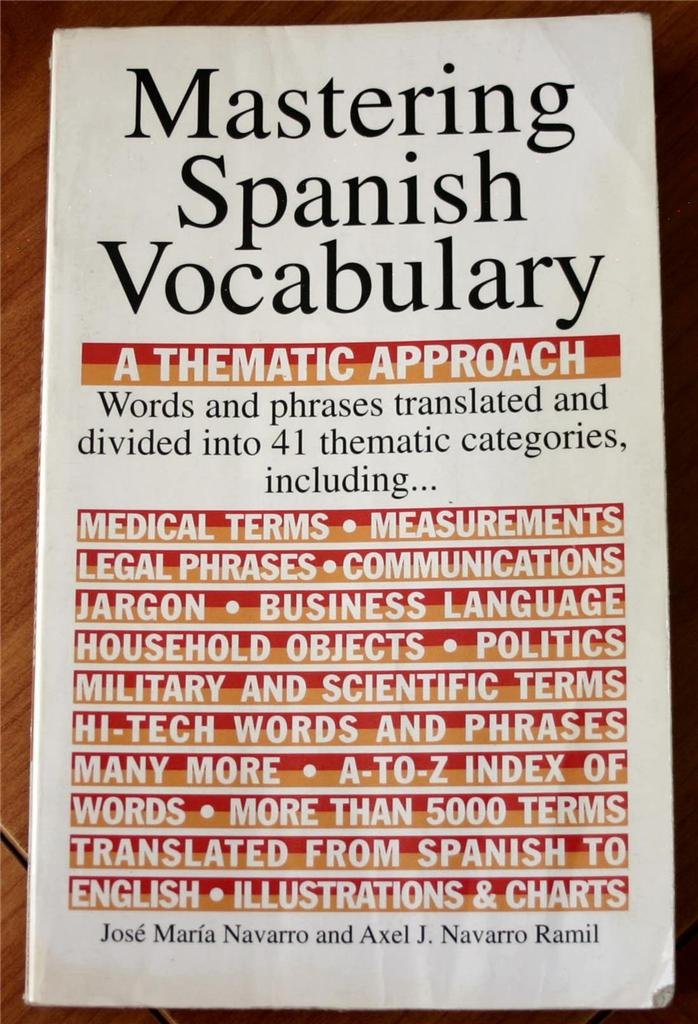 Mastering Spanish Vocabulary