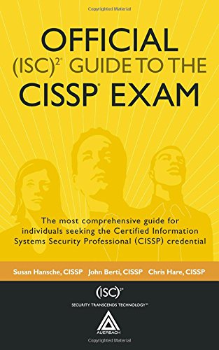 Official (ISC)2 Guide to the CISSP Exam