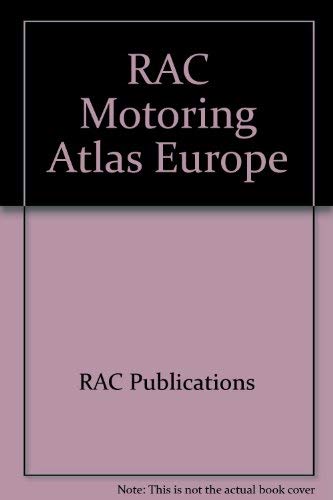 RAC Motoring Atlas Europe