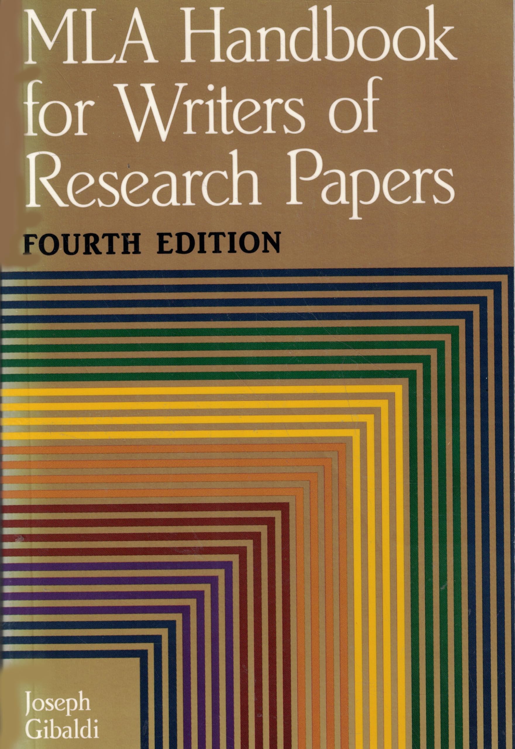 MLA Handbook for Writers of Research Papers