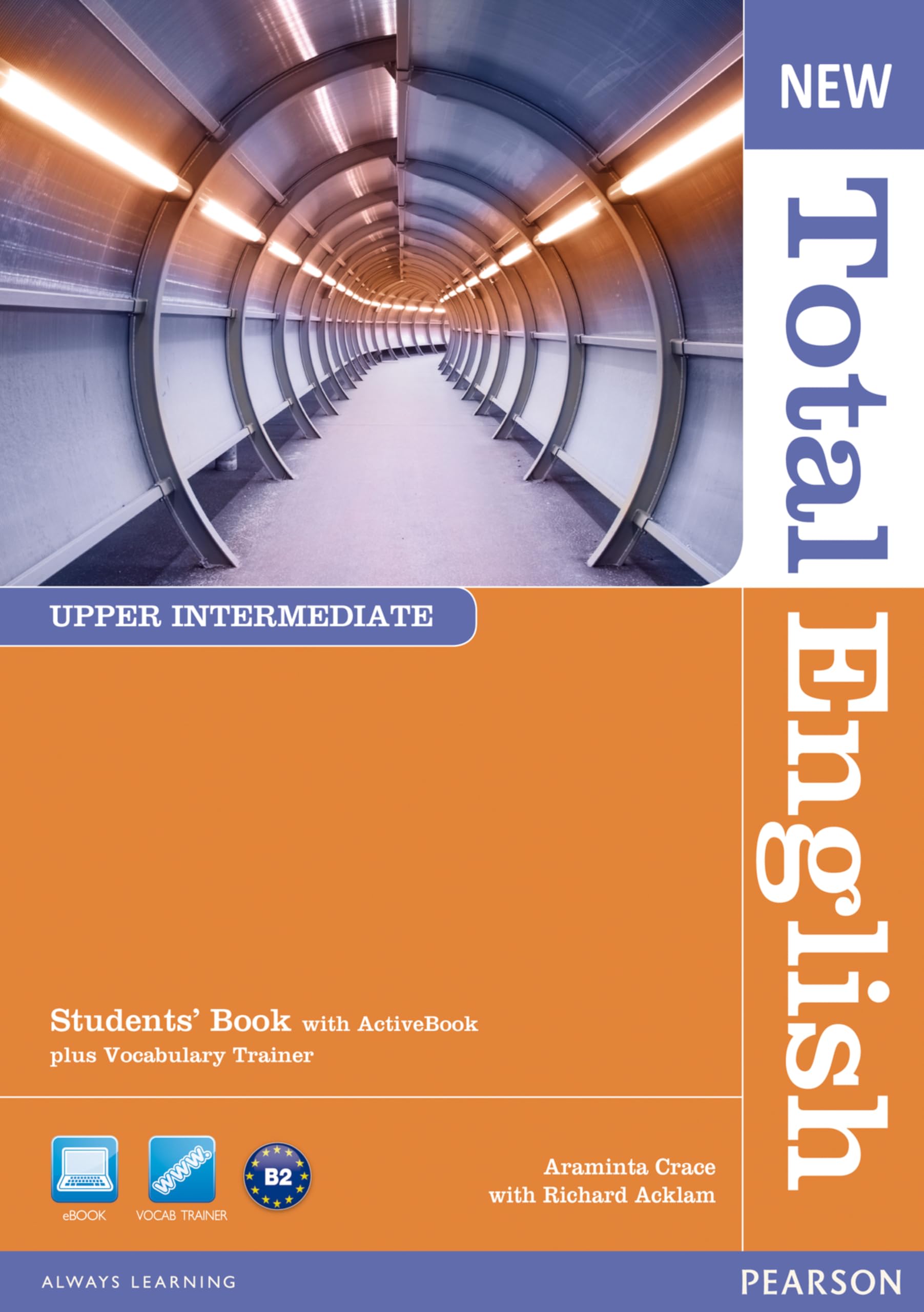 New Total English Upper Intermediate Students' Book with Active Book Pack - 9781408267240