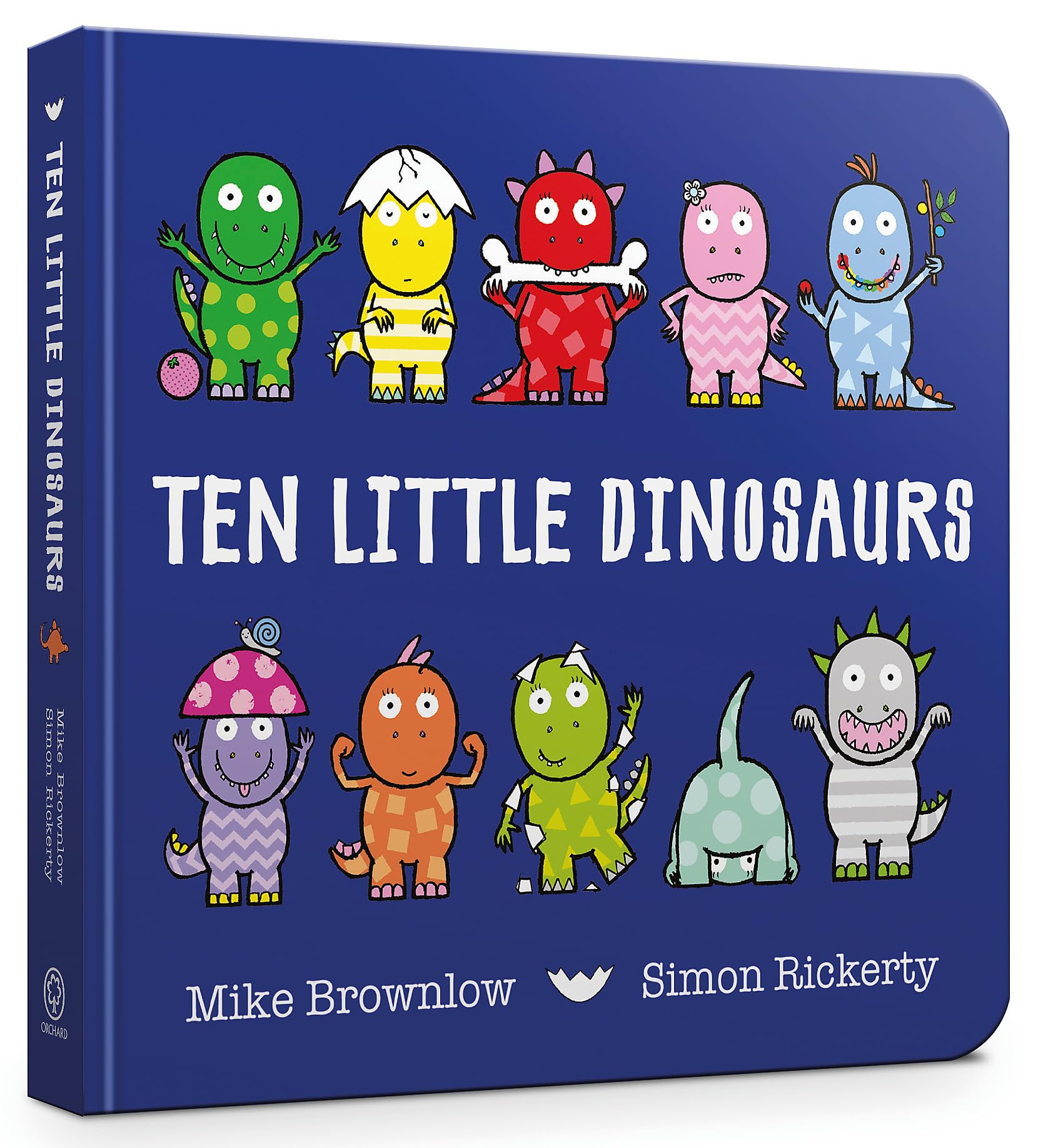 Ten Little Dinosaurs Board Book