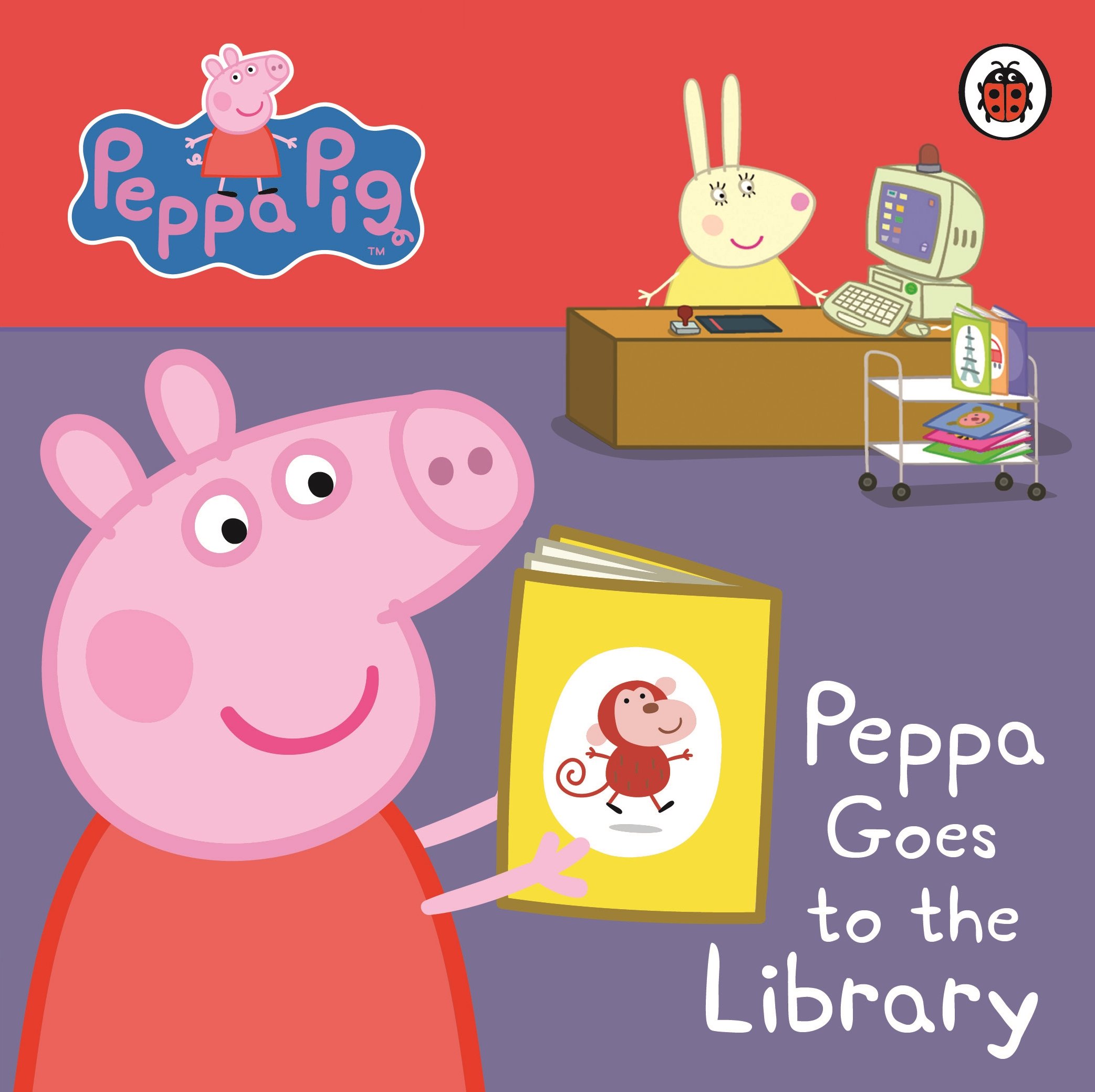 Peppa Pig: Peppa Goes to The Library: My First Storybook