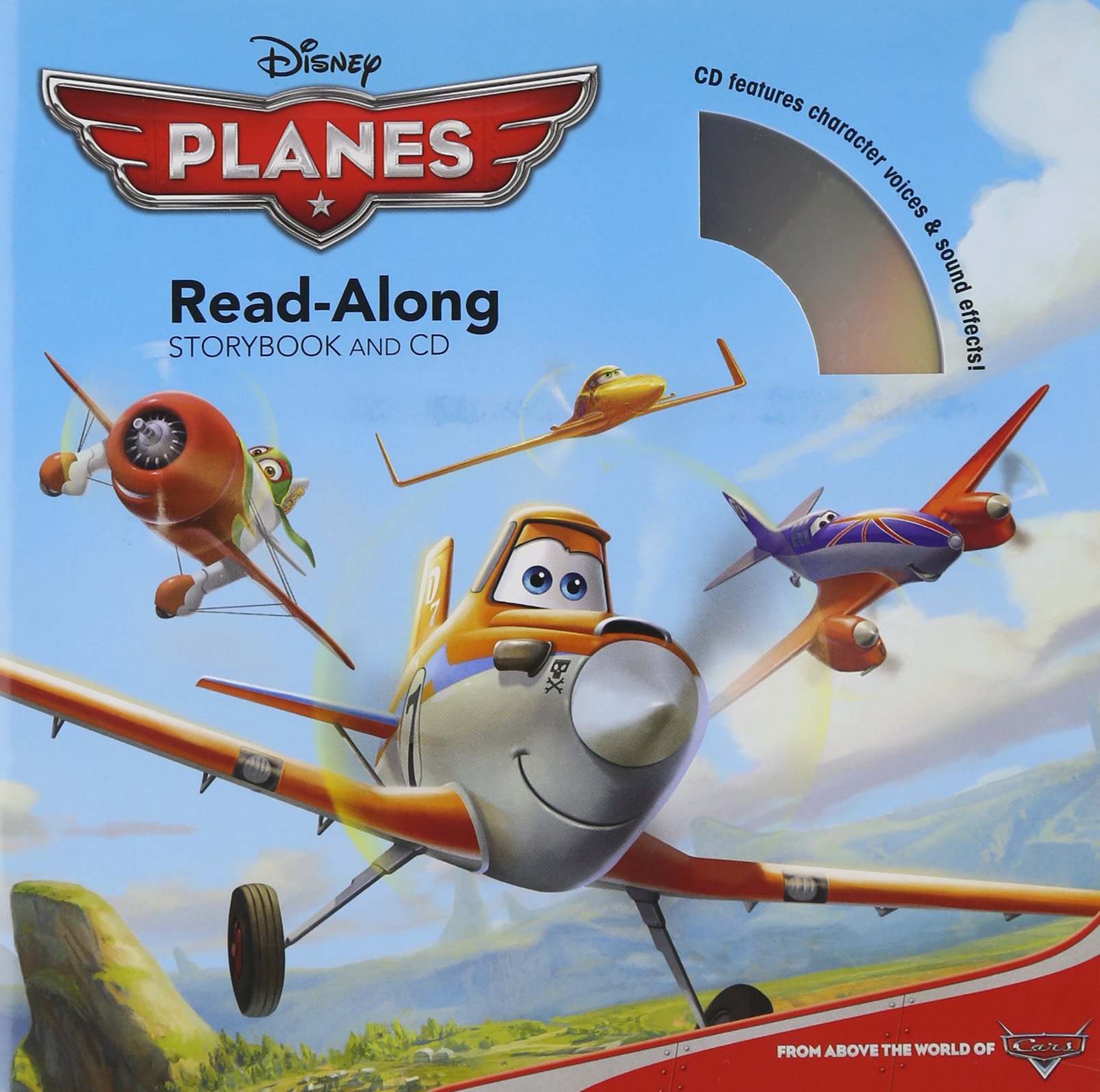 Planes Read-along Storybook And Cd