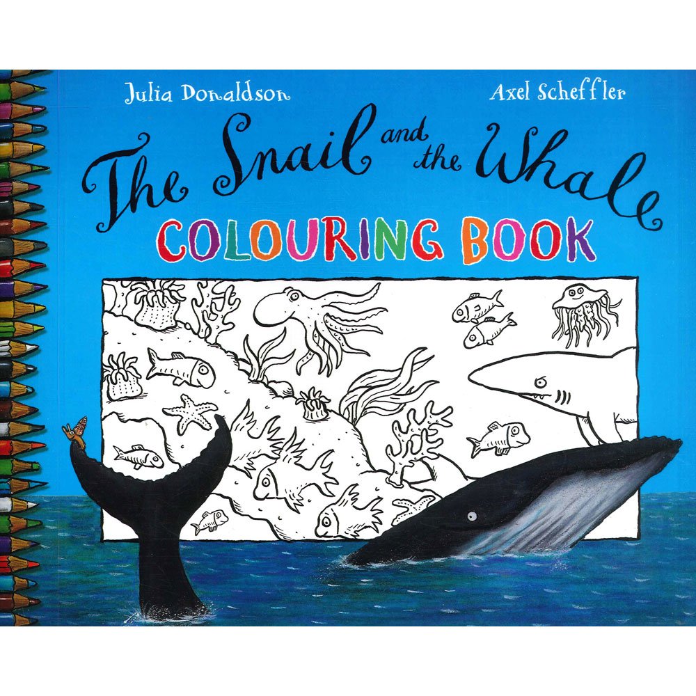 Snail And The Whale Colouring Book