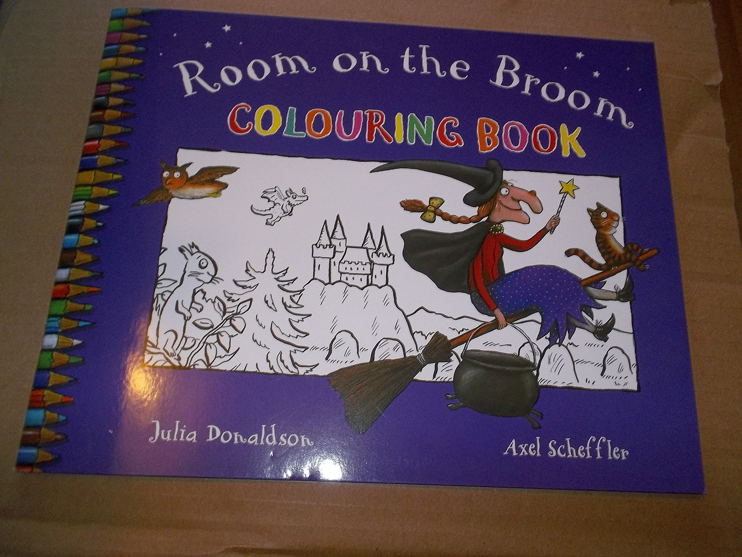 Room on The Broom Colouring Book