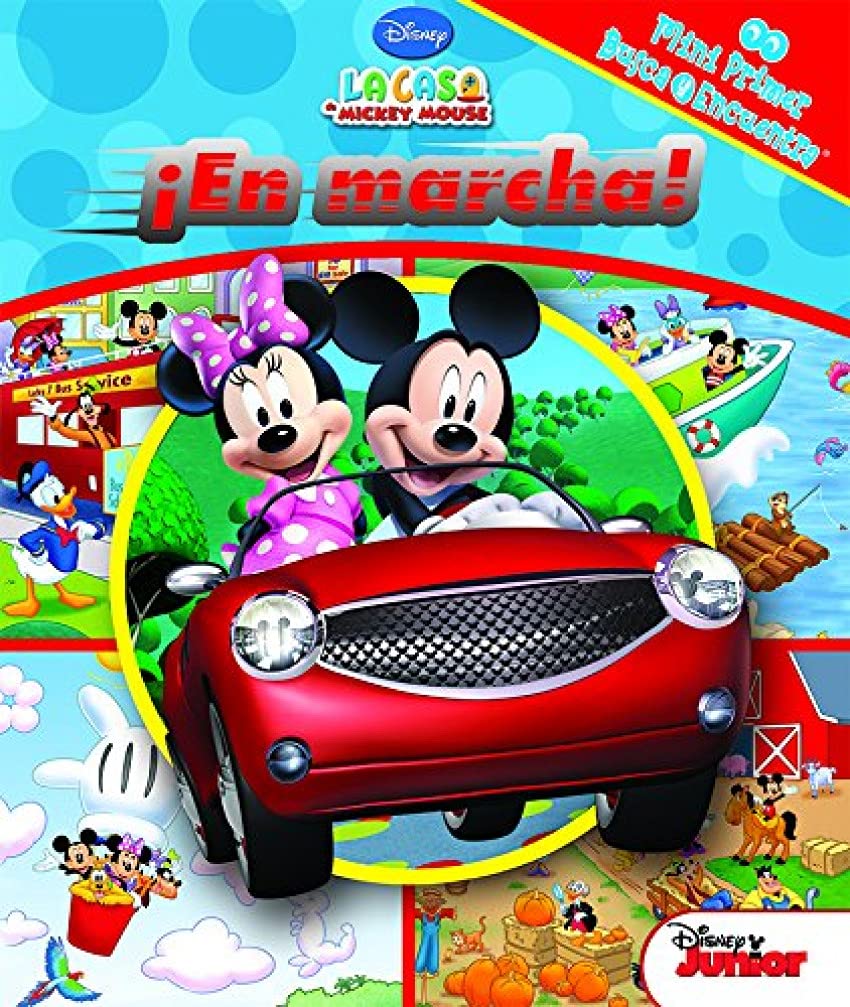 Mini mi primer busca y encuentra. Mickey en marcha