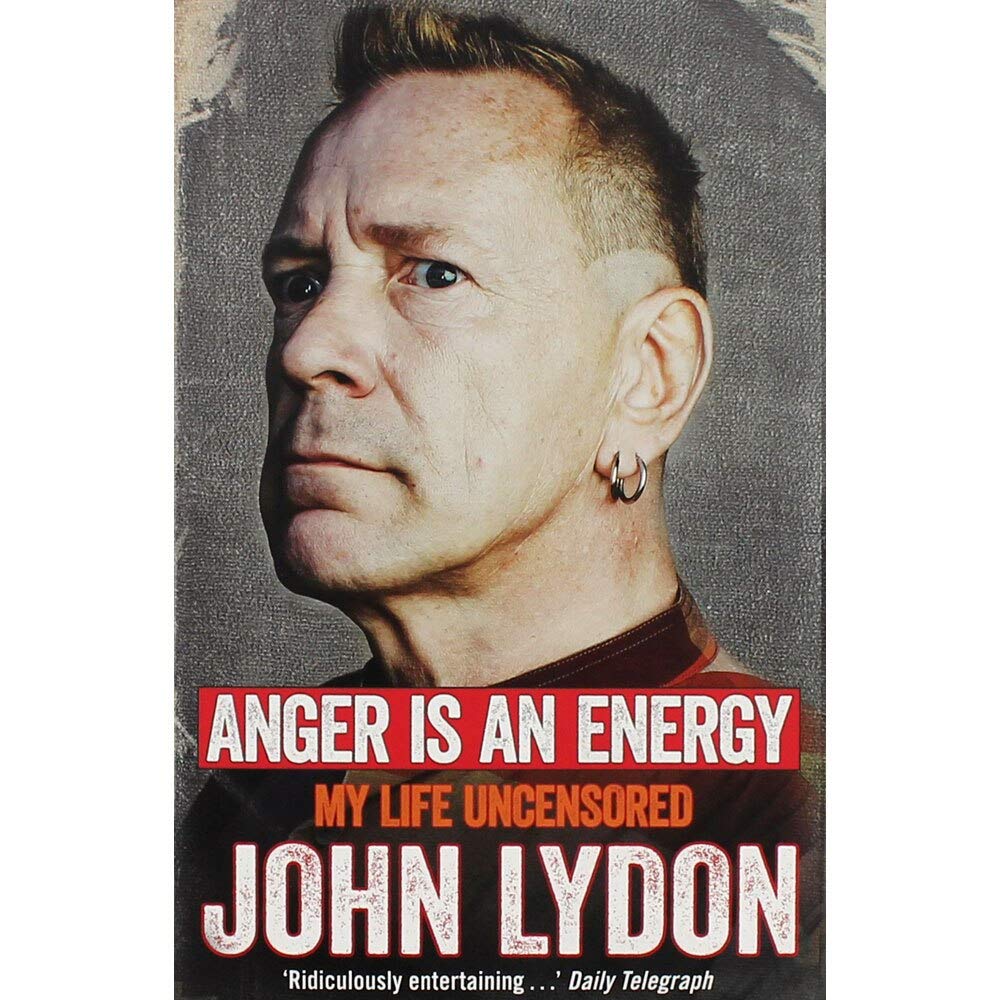 Anger Is An Energy Paperback Book