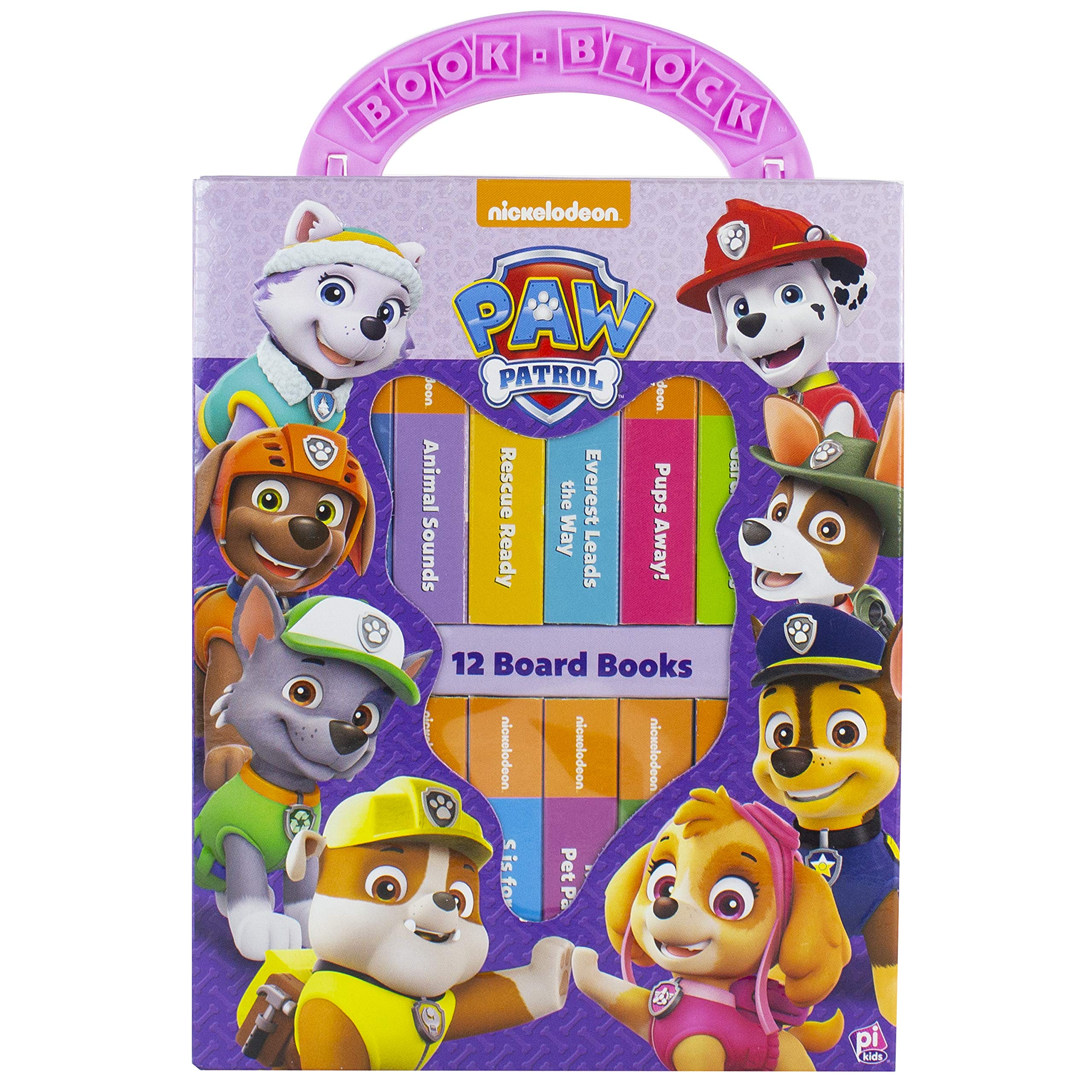 Nickelodeon - Paw Patrol - Book Block My First Library 12-book Set - Pi Kids