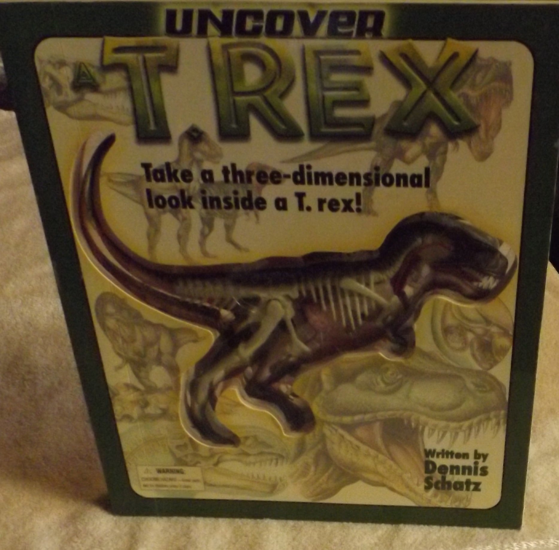 Uncover a T-rex: An Uncover It Book