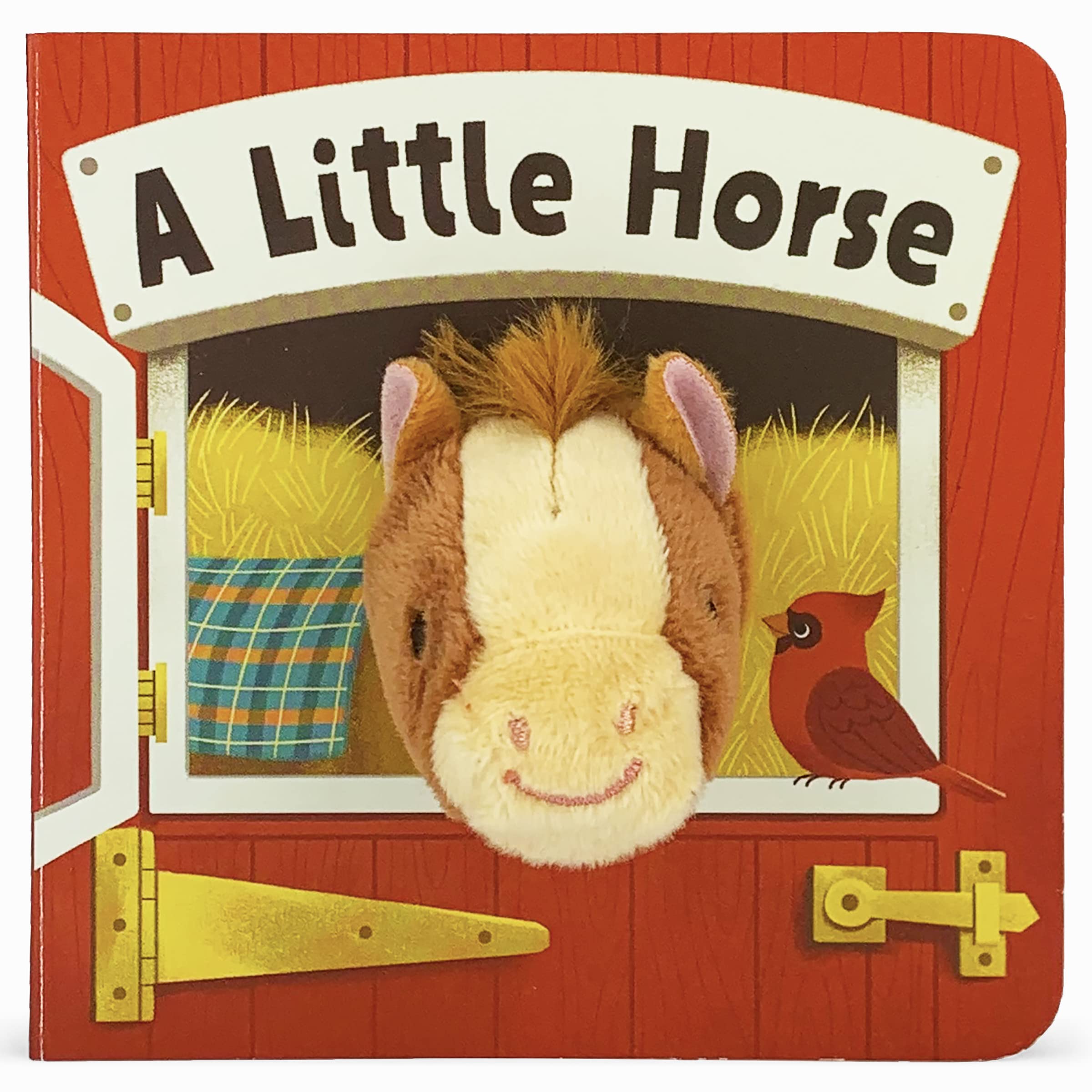 A Little Horse Finger Puppet Board Book for Little Pony & Farm Lovers, Ages 1-4