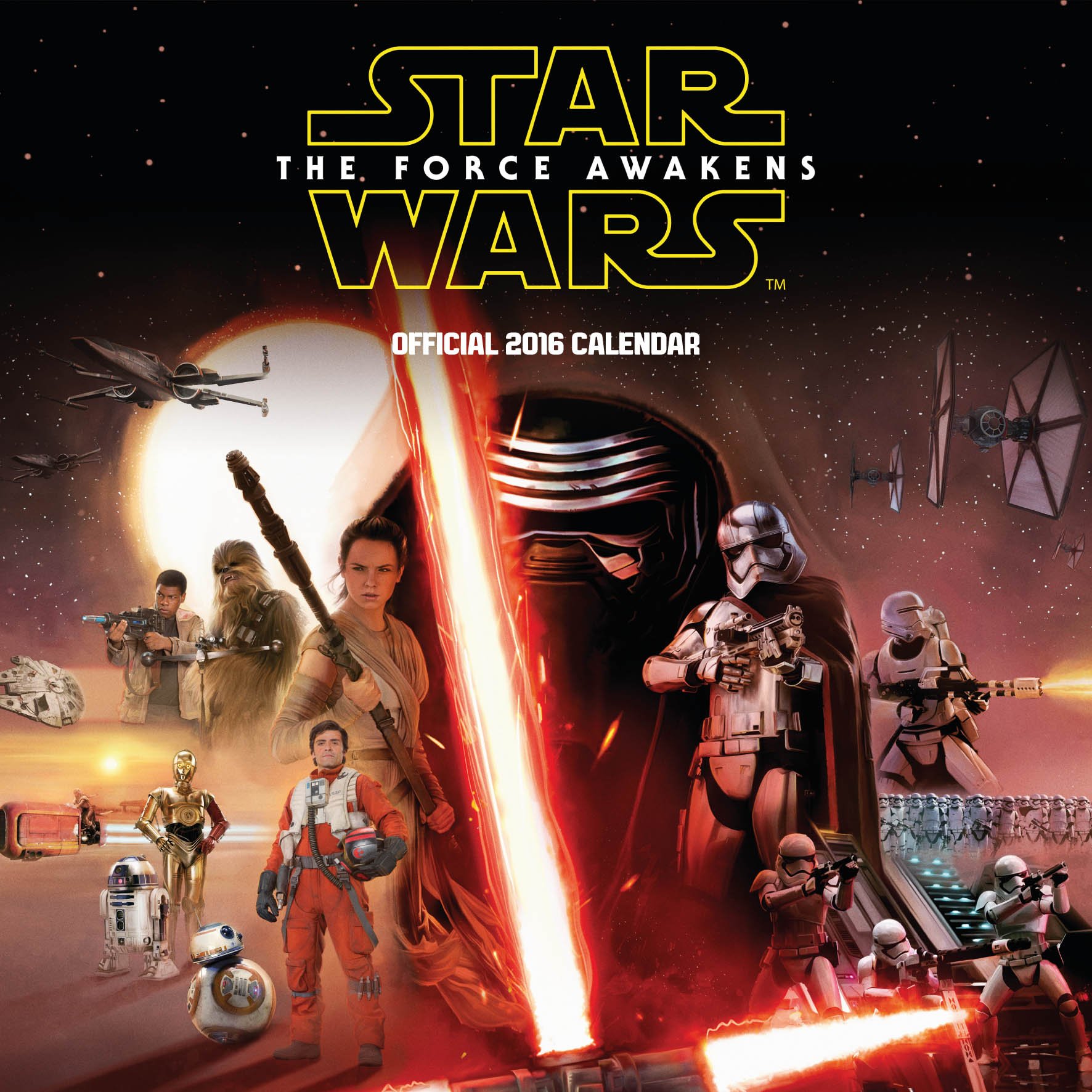 Star Wars 7. Official Calendar 2016