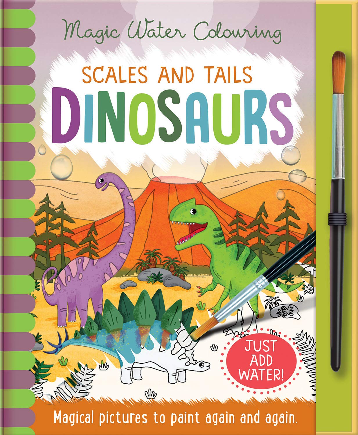 Scales And Tales - Dinosaurs, Mess Free Activity Book