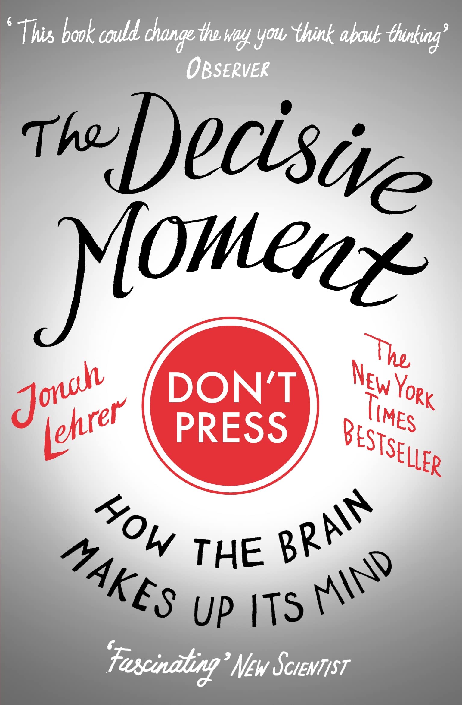 The Decisive Moment: How The Brain Makes up Its Mind