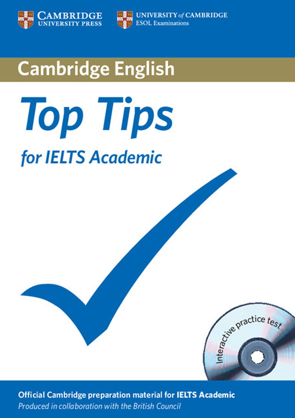 Top Tips for Ielts Academic Paperback with Cd-rom